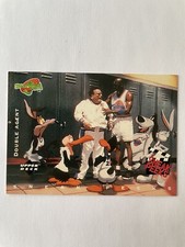 Carte Michael Jordan Upper Deck 1996 Space Jam Sneak Peeks Double Agent #54