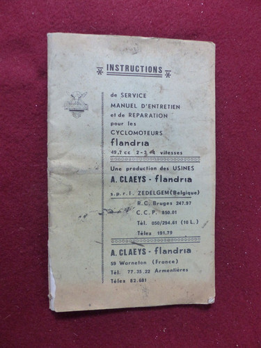 Instructions service manuel - service,