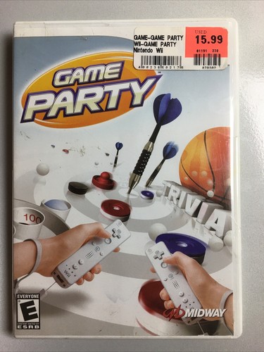 Game party cib - cib, (wii