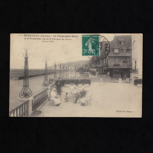 Cpa deauville le - cpa,