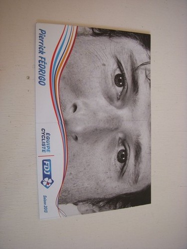 Cyclisme carte postale fdj - cyclisme,