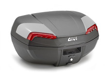 Top-Case GIVI E46N 46L Noir Riviera Case Avec Plaque Universel Moto Scooter