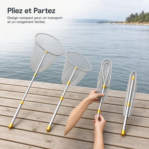 épuisette pêche manche - pêche, à