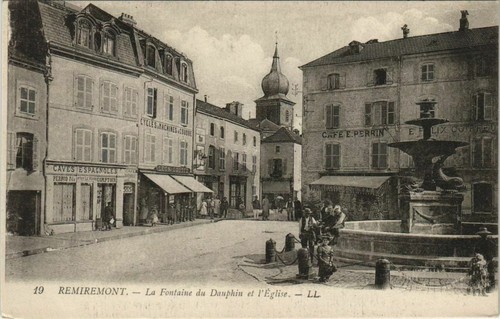 Cpa remiremont la - remiremont,