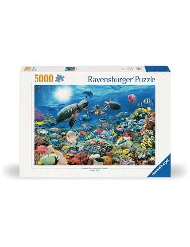 Puzzle 5000 monde marin fr - puzzle,
