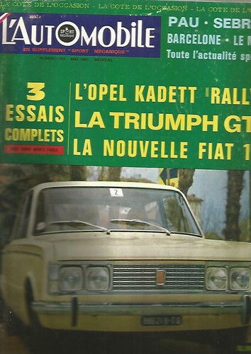 Automobile 253 opel - l'automobile,