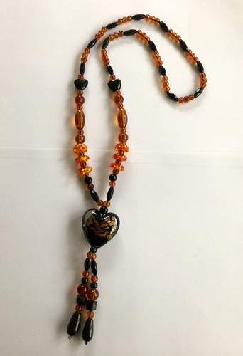 Collier long pendentif - collier, long/