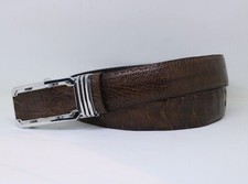 Ceinture d'autruche véritable