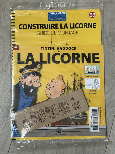 Construire licorne tintin - construire, la