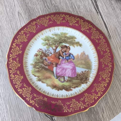 Assiette vintage fragonard - vintage,