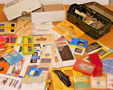 vintage LOT aiguille à coudre
