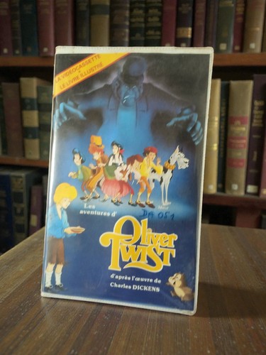 Vhs oliver twist dessin - vhs, animé