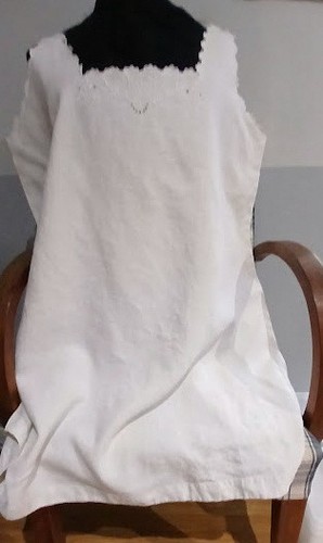 Chemise nuit ancienne lin - chemise, de