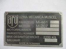 Plaque D'Identification