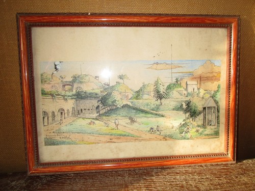 Reproduction aquarelle - , /