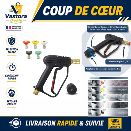 Pistolet lavage haute - de,