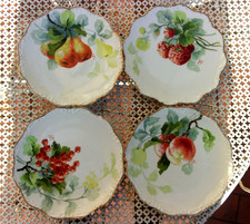 4 Assiettes aux fruits A