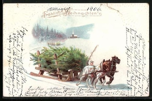 Carte postale transport - , des