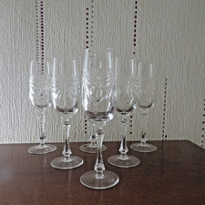 6 flûtes à champagne en