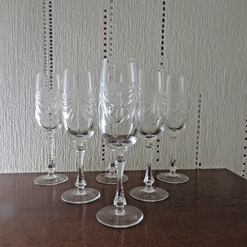 Flûtes champagne en - à,
