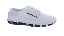 Tbs Jazaria Chaussure de Voile, Tennis Tricoté Éco Pet ,Blanc ,Semelle Amovible,