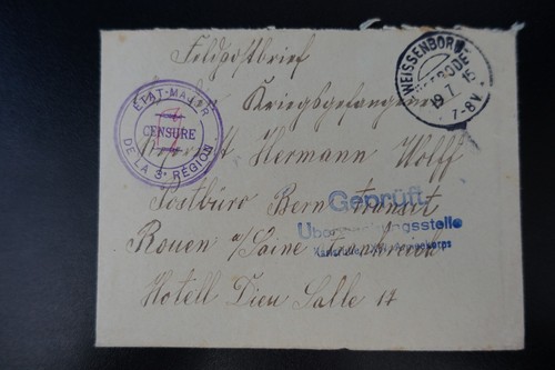 Lettre prisonniers de - de,
