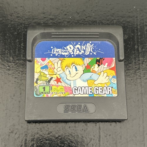 Jeu sega game gear - game, factory
