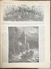 1886-1887 Journal Des Dames Et