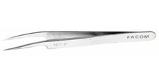 Pince brucelle Facom "haute précision" coudés à 15° Becs dégagés Facom | 142.2