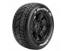 Louise RC Monster Truck "X-ROCKET" X-Maxx roue complète noire # MFT Sport