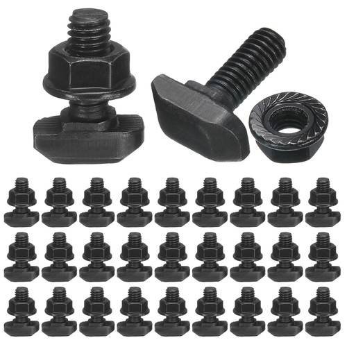 Boulons m6x16mm écrous - 30,