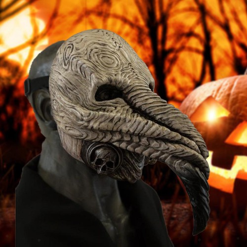 Masque halloween latex - en,