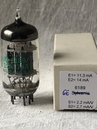 6189 ge - w, 12au7)