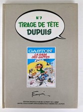 Gaston Lagaffe Tirage de Tête