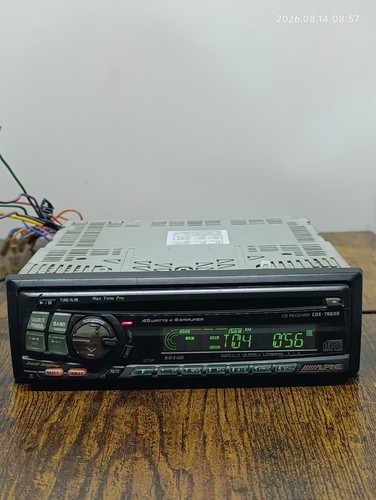 Alpine cde 7860r - cd, player
