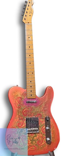 Very rare fender japan - very, paisley