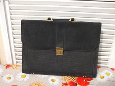 Porte documents - serviette AMIET en nubuck - Très bon état