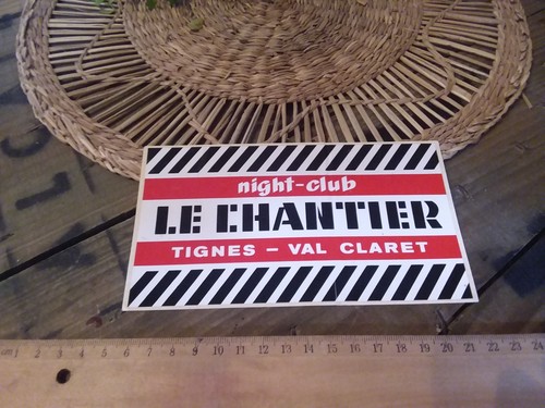 Ancien autocollant