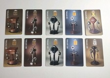 Lot de 10 Télécartes Collection Historique - Les Téléphones 