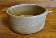 Bol vintage à oreilles en grès grand feu de Brenne
