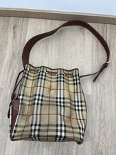 Sac Seau Burberry Motif Tartan