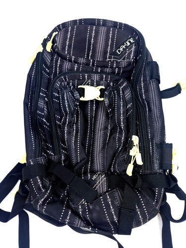 Dakine heli pro black - black, and