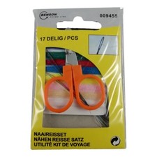 17pcs Trousse de Couture Set de Mercerie Kit Réparation Vêtements