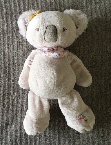 Peluche doudou koala rose - peluche,