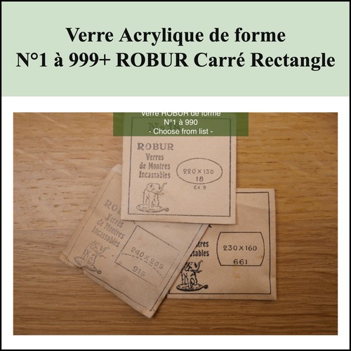 Verre montre acrylique de - montre,
