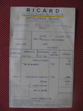 "1639"     VIEILLE FACTURE