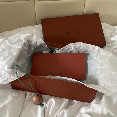 Authentic loro piana shoe - shoe, box