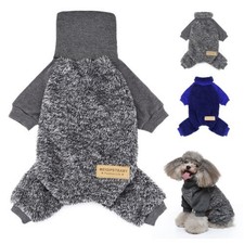 Pyjama d'hiver pour chien chien pull salopette en tricot pour chiens pour petits chiens