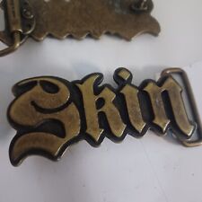 boucle sans ceinture Skinhead