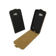 Microsoft Lumia 640 Étui Portable Étui à Clapet Pochette IPAD Noir Neuf